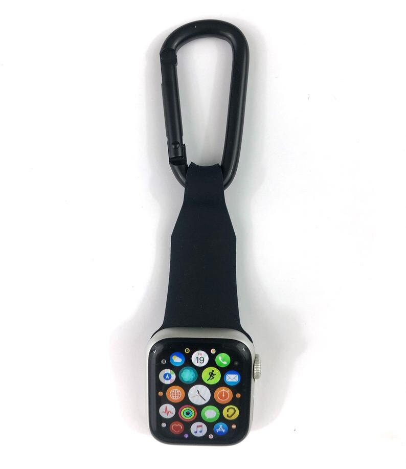 Apple Watch Compatible inurseya Watch Fob Carabiner 38 mm 44 Etsy