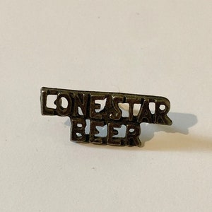 Lonestar Beer Metal Pin