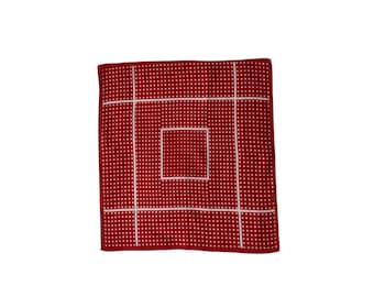 Red and White Polka Dot Bandana