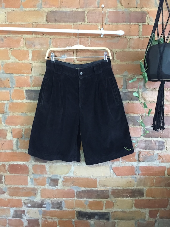 French Corduroy Culotte Shorts