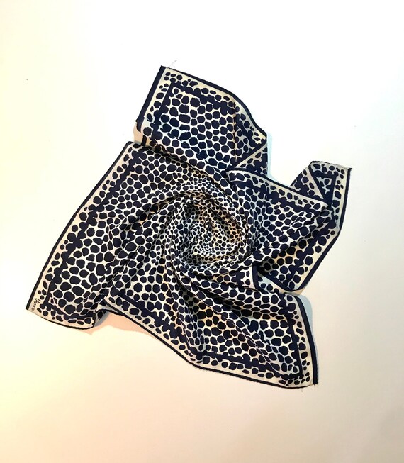 Vera Neumann Polyester Spot Scarf