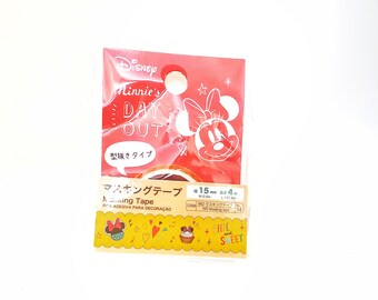 Kawaii Japanse Minnie Mouse Day Out Washi Deco Tape, Masking Tape, Scrapbooking, Planner, dagboek, kaarten, benodigdheden, stickers roll, Disney
