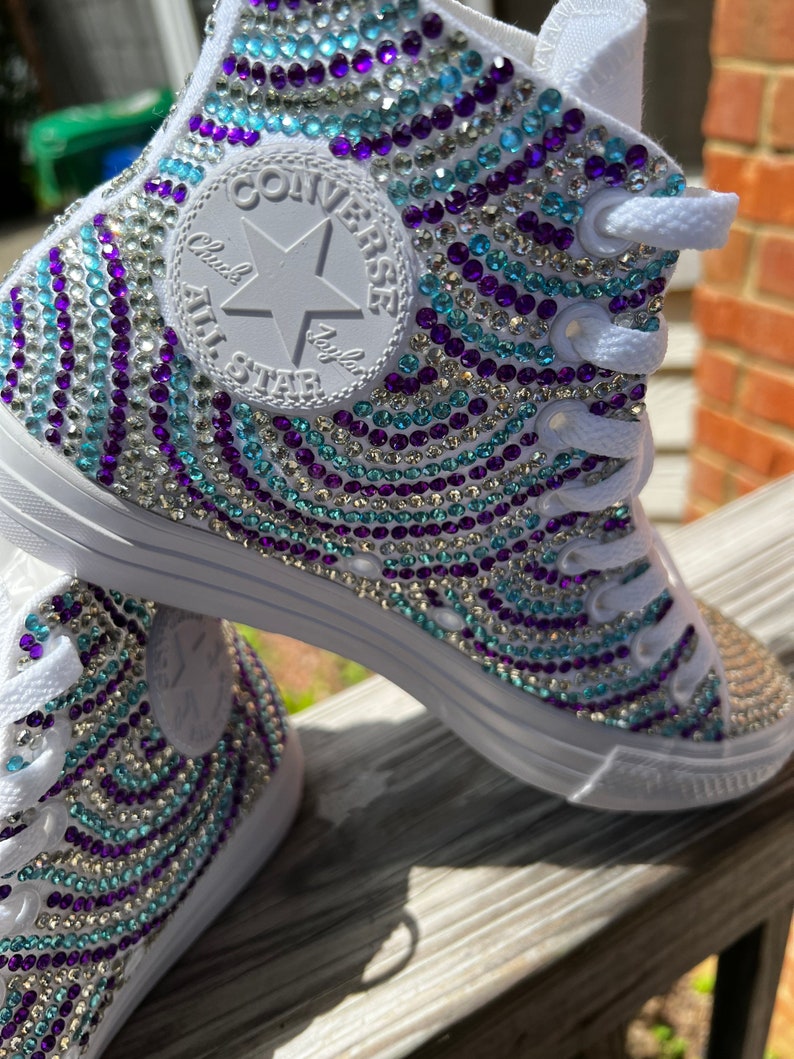 Custom Chucks Custom Converse for Wedding, Bridal Chucks , Wedding Shoes, Converse ...