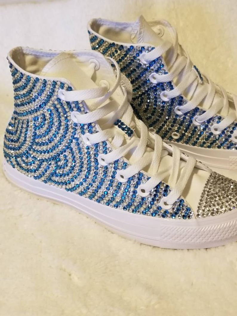 customised bling converse