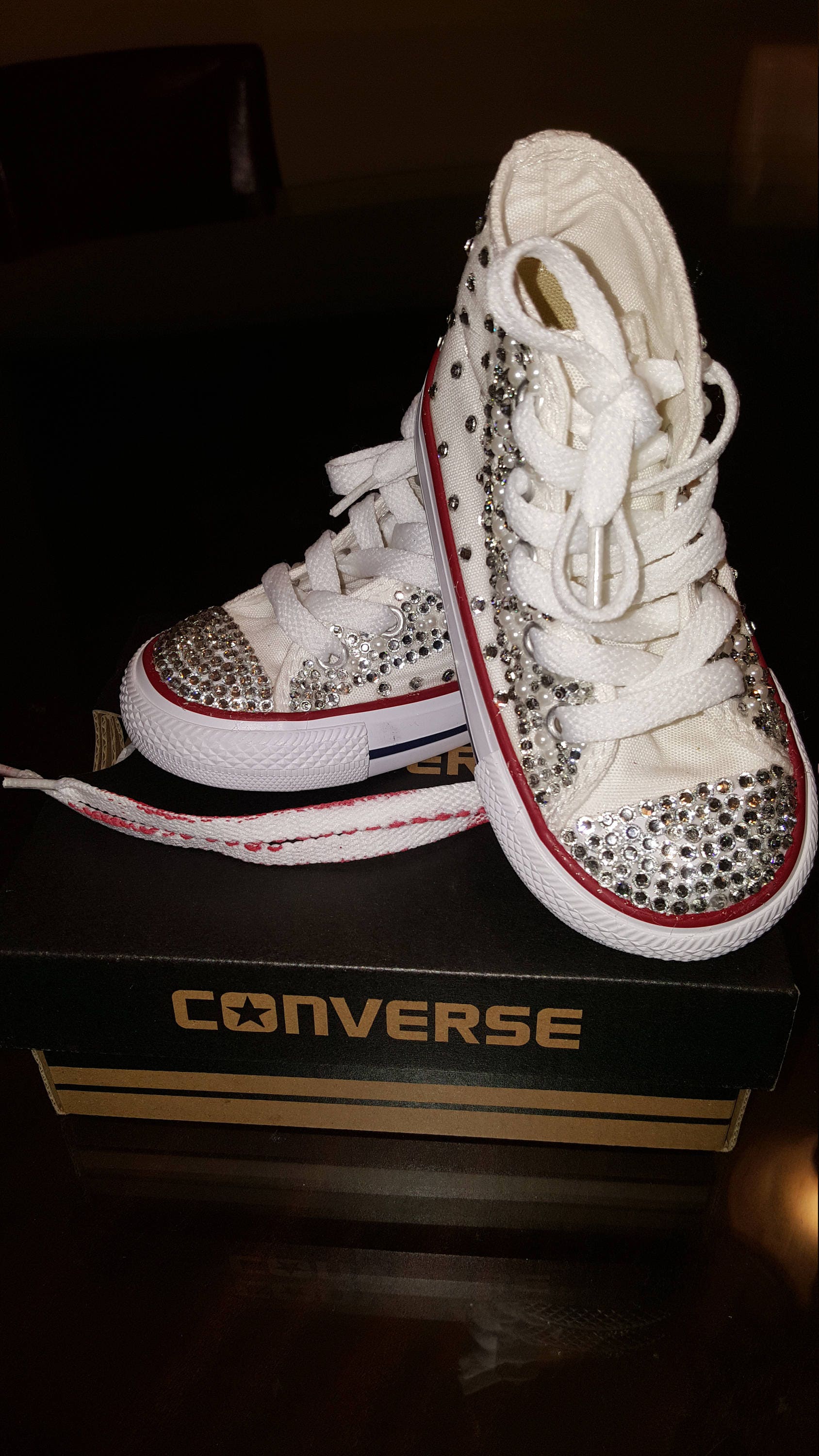 custom girl converse