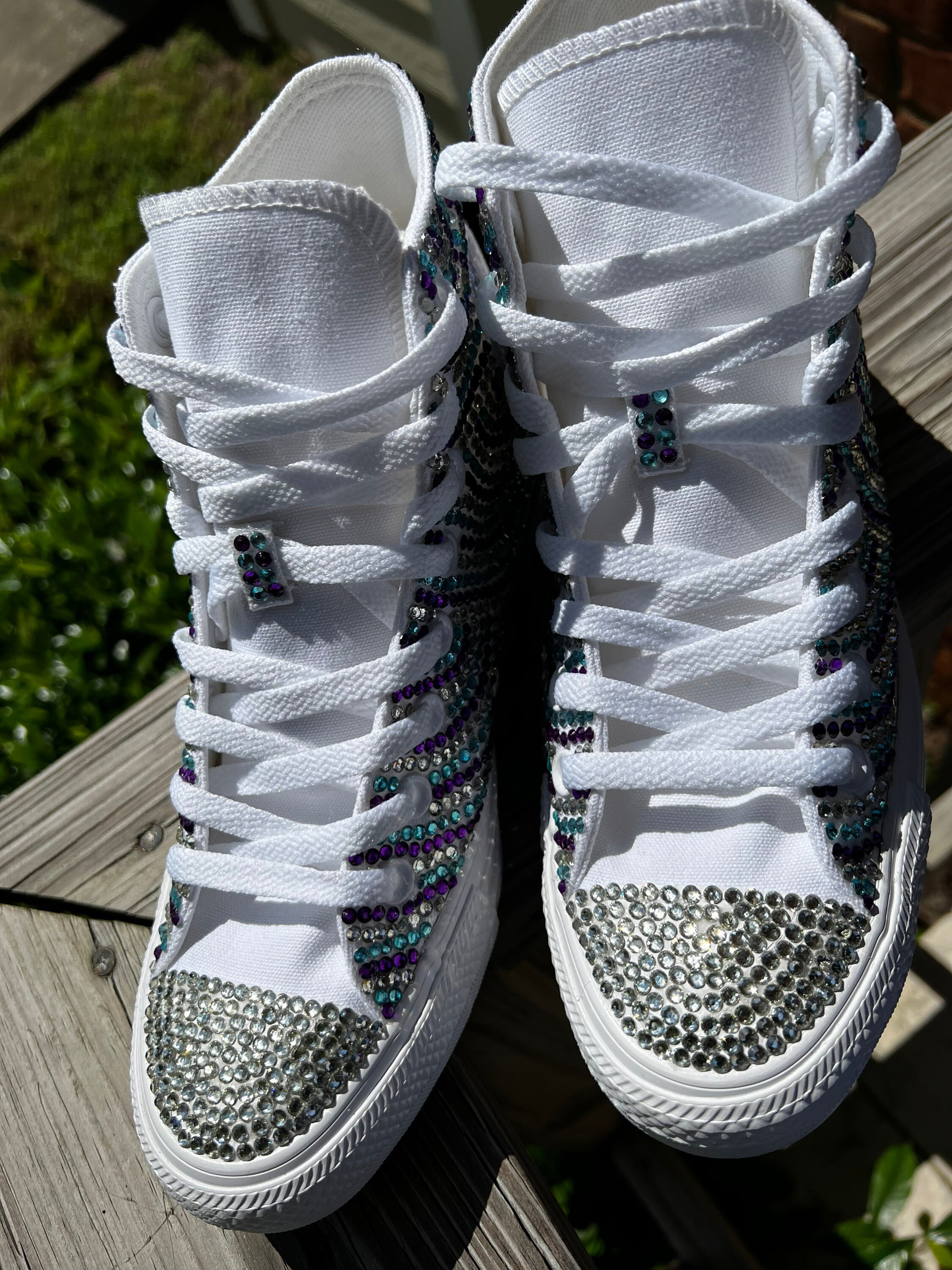 custom wedding converse