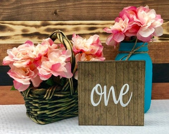 Wooden Table Numbers - Wedding Table Numbers Rustic Wedding Decor Wood Table Number Wedding Signage Wood Numbers