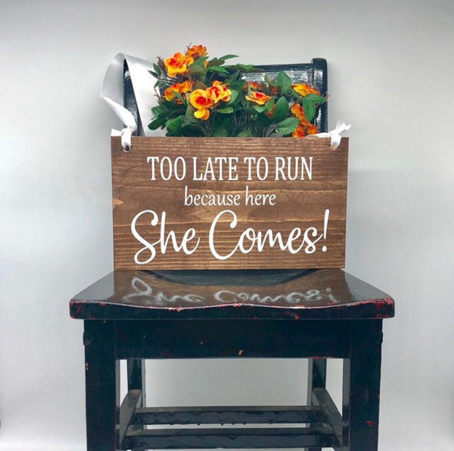 Ring Bearer Sign Funny Ring Bearer Signs Rustic Wedding Etsy