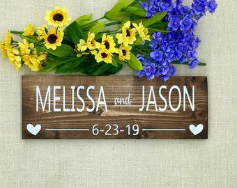 Save the Date Sign - Engagement Sign Wedding Date Sign Rustic Wedding Sign Engagement Photo Prop