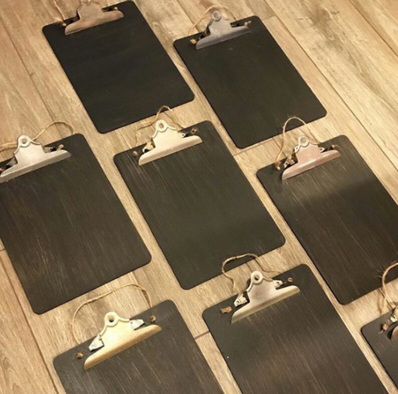 Vintageinspired Clipboards Set of 6 Etsy