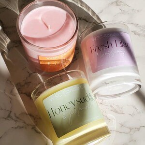 Signature Candles / Soy Candles / Wood Wick Candles / Natural Candles / Candle Gift / Soy Wax / Candle / Gift Set / Custom Candle