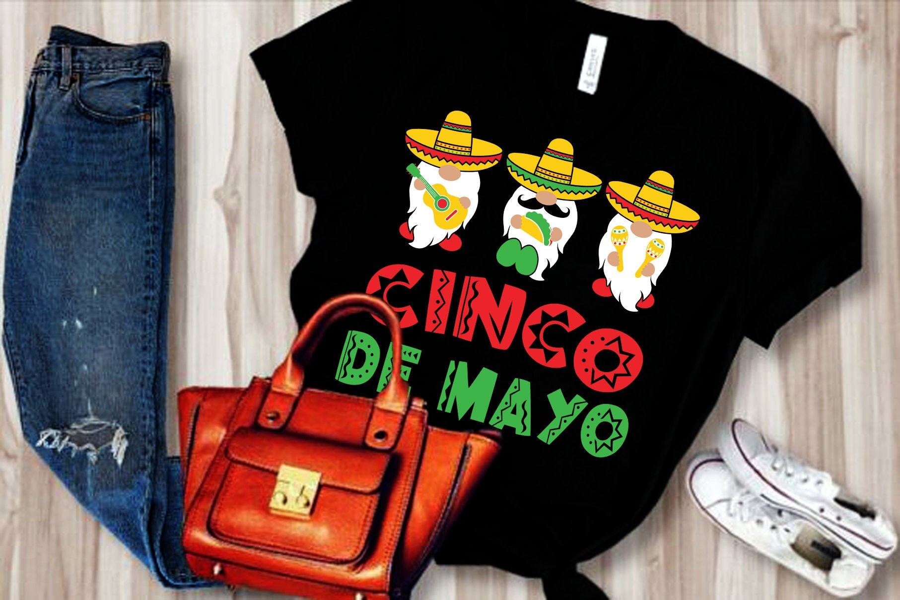 Cinco De Mayo Guitar T-shirts Happy Cinco De Mayo - Etsy