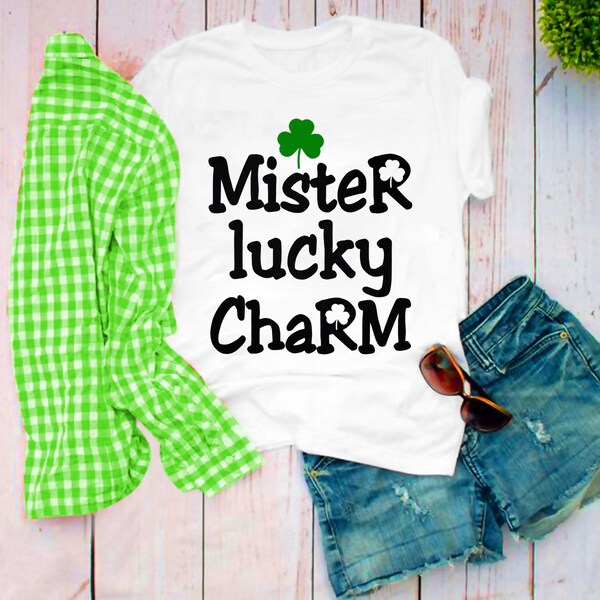 lucky charm st pattys day shirt