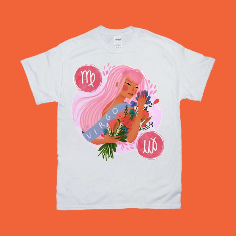 Virgo Zodiac Polynesian T Shirt Unique Style Pink LT8