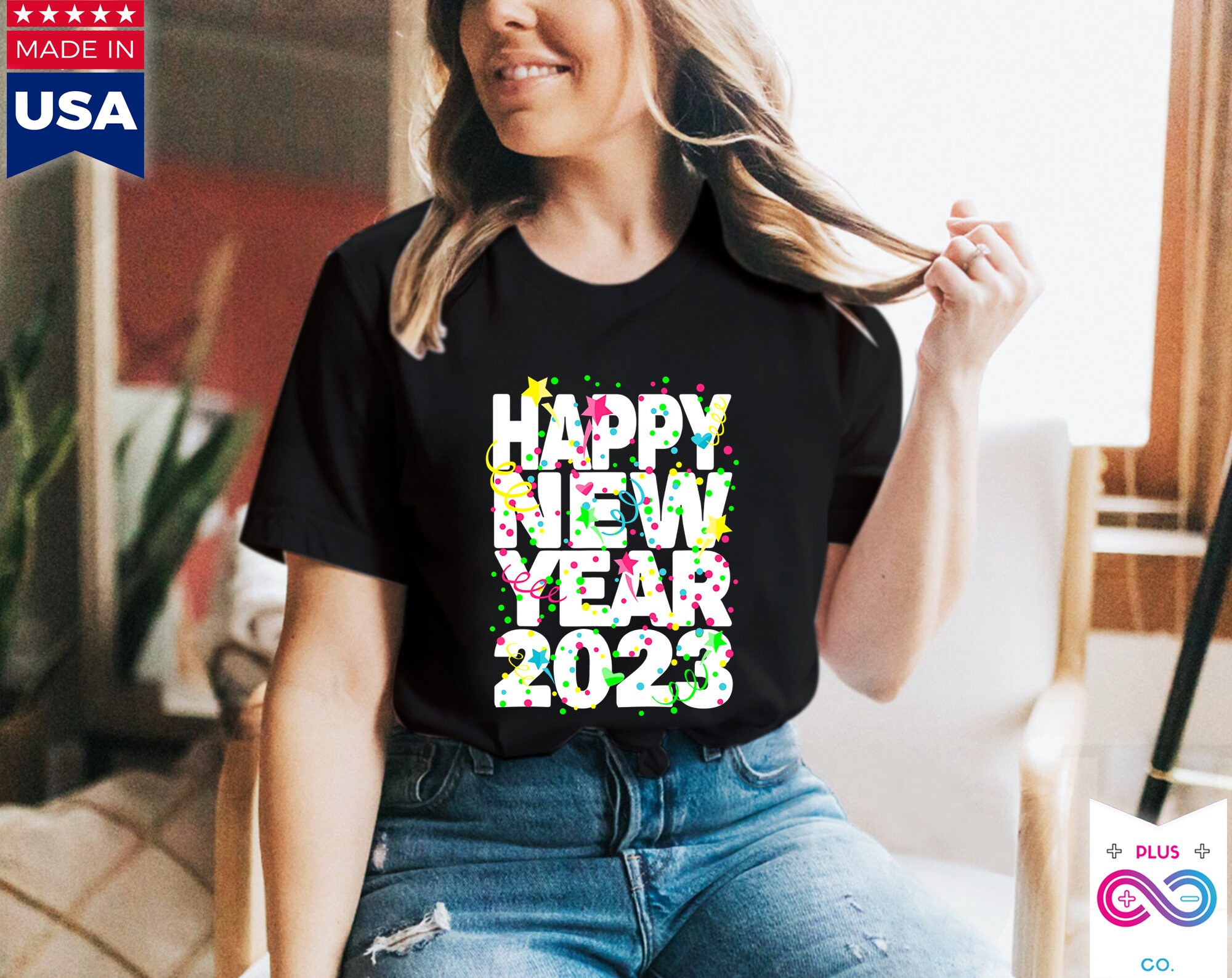 Happy New Year Finally 2023 Party Year New Eve - Year Shirts, Etsy Gift, 2023 2023 New Tee, Year Years Shirt, Shirt, Happy New Tee, New Family