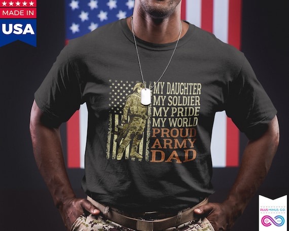 Proud Army Dad T-Shirt Soldier And Vet Boy Gift Shirts Proud Army Dad T-Shirt Soldier And Vet Boy Gift Shirts