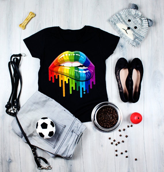 Bisexual Flag Lips - Equality + Pride - Bisexual Shirts Bisexual Flag Lips - Equality + Pride - Bisexual Shirts