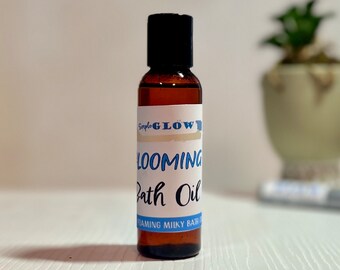 Blooming Bath Oil | Foaming Milk Bath -Shower Lotion- Post-Bath Moisturizer | Natural Oil-to-Lotion for All-Over Skin Nourishment | No Mess