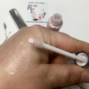 PearlPink Luminizing ColorGel Natural Multipurpose Highlight Lip, Cheek, Eye Makeup Clean, Organic, Non-Toxic, Vegan, Pore-Friendly image 3