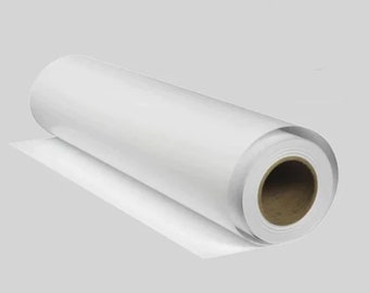DTF Transfer Film Roll, Pet Transfer Film, Cold Peel - Single-Side Matte, (Pack of 6, 328 ft)