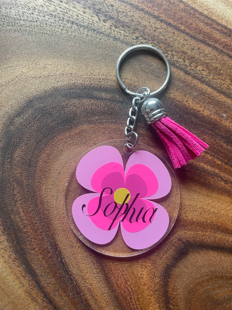 Custom Acrylic Keychain - Etsy
