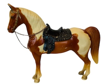 Breyer Horse Figurine Model Vintage 1960s vtg plastic resin toy saddle pony stallion ponies mare duke shire paint pinto kroll steha AL4