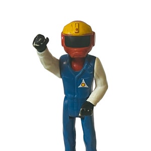 Fisher Price Adventure People action figure toy 1974 Cycle racing team driver