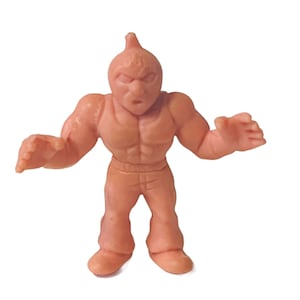 Muscle men Mattel M.U.S.C.L.E wrestling figure Kinnikuman #57 Mighty Maulers vtg
