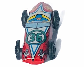 ヴィンテージブリキおもちゃのレースカー（8台）、1950年代の日本製