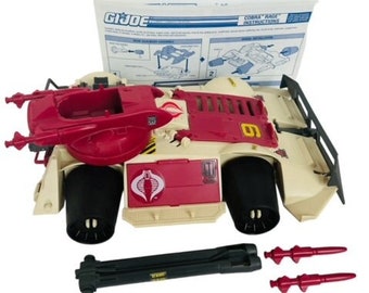 Rage Urban Assault 1989 Gi Joe Cobra ARAH Figur Fahrzeug Hasbro COMPLETE toy vtg