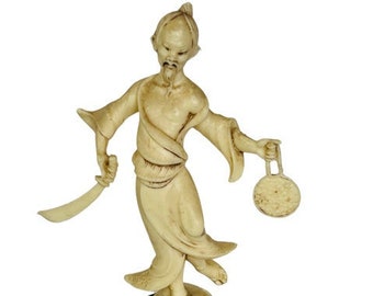 Romano Fontanini Deporre Italia scultura figurina Samurai Wu Tang Kung Fu Shaolin