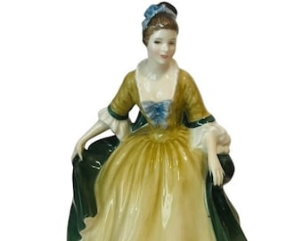 Royal Doulton Figurine England Sculpture Vtg Elegance 2264 Victorian 1960 RARE