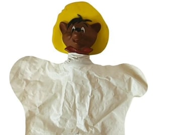 Speedy Gonzalez Looney Hand Puppet toy 1969 Muppet Mr Rogers vtg antique Henson BM3