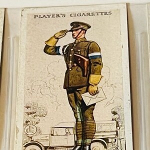 John Player Son Tabakkarte 1939 Uniform National Army North Midland Corps