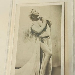 Carreras Tobacco 1939 Trading Card filme belezas do palco foto Patricia Dawn real