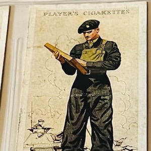 John Player Son Tabakkarte 1939 Uniform National Army Tank Dragoons royal