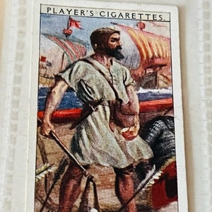 John Player Sons Tabakkarte Navy Militär Marine Kleid Geschichte Seemann 13. Jahrhundert