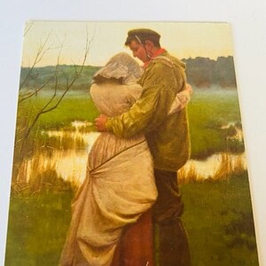 Vintage Greeting Card unused Ephemera England Camden Listed William Henry Gore