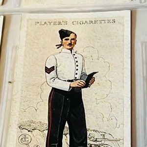 John Player Son Tabakkarte 1939 Uniform Militär Armee London Ranger Kings