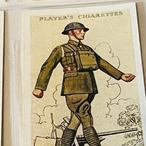 John Player Son Tabakkarte 1939 Uniform National Army Anti Tank W Highland