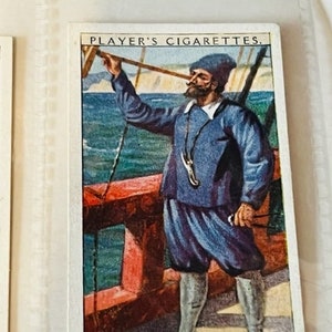 John Player Sons Tabakkarte Navy Militär Marine Kleid History Master 1590 Schiff