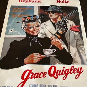 Movie Theater Cinema Poster Vtg Lobby Card 1985 Grace Quigley Nick