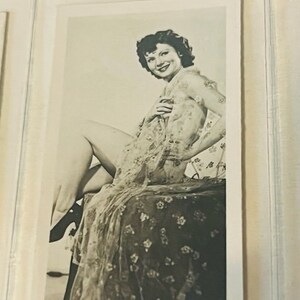 Carreras Tobacco 1939 Trading Card filme belezas do palco foto Judy Puck nua vtg