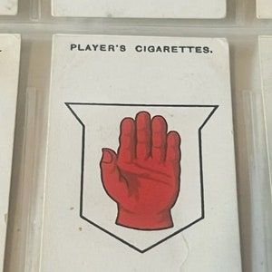 Army Corps Military Sammelkarte 1925 Tobacco John Player Son Sign 36th Ulster
