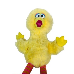 Big Bird Playskool Muppets Sesame Street Plush Stuffed Animal vtg Toy Figure 15"