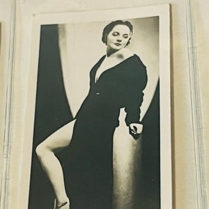 Carreras Tobacco 1939 Trading Card filme belezas do palco foto Jean Darling real