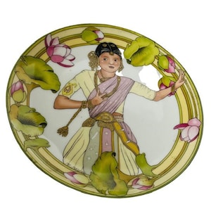 Villeroy Boch Collector Plate Children World Unicef Heinrich signed India hindu