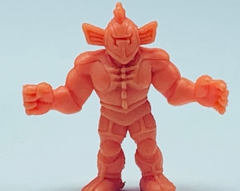 M.U.S.C.L.E. MEN MATTEL vtg 1980s muscle miniature flesh toy action figure wrestling anime kinnikuman vintage #180 orange black knight