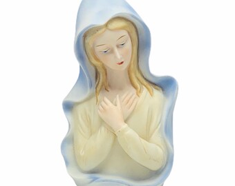宗教的な聖母マリア像 - ヴィンテージ - Etsy 日本