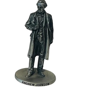Danbury Mint President Figurine Tenn Soldat LaRocca Andrew Johnson 17:e årgången